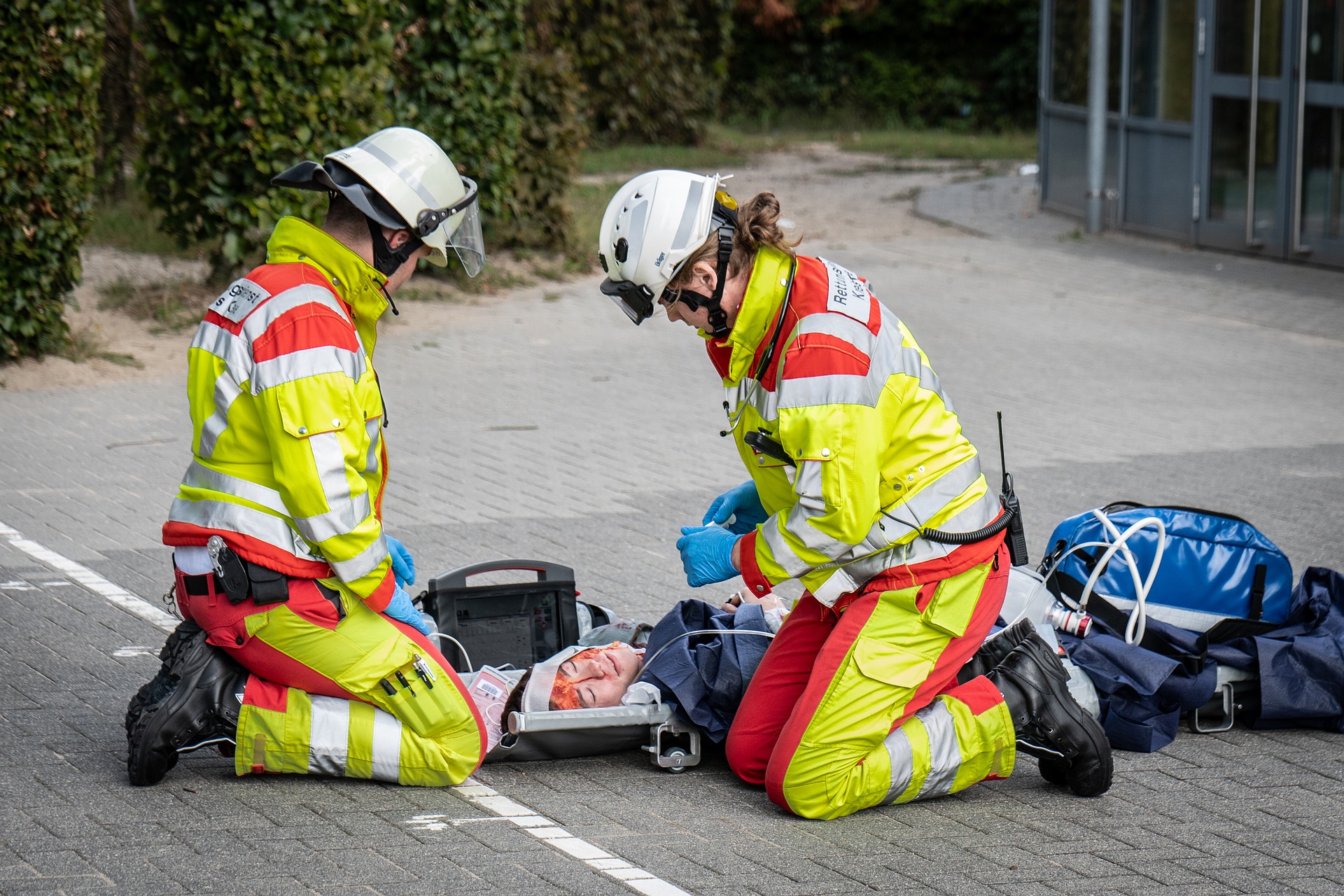 Katastrophenschutz in Aktion 